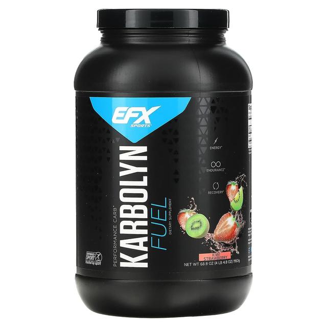 EFX Sports, Karbolyn Brændstof, Kiwi Jordbær, 4 lbs 4,8 oz (1950 g) on Productcaster.