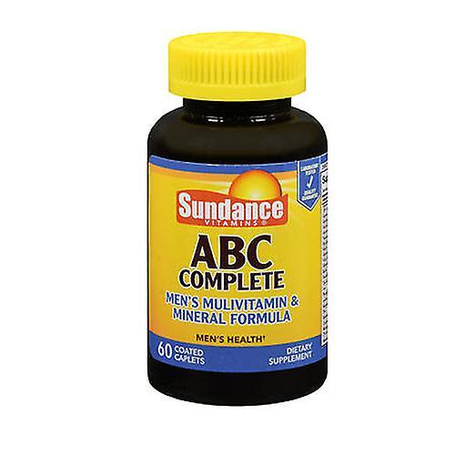 Sundance ABC Complete Men's Multivitamin & Mineral Formula Coated Caplets, 60 Tabs (Packung mit 1) on Productcaster.