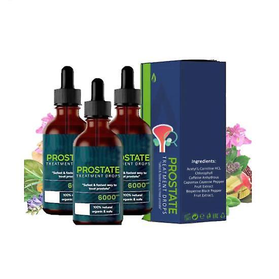 Ksydkj Prostate Treatment Drops, Prostate Pain Relief Drops, Prostate Health Support 3pcs on Productcaster.