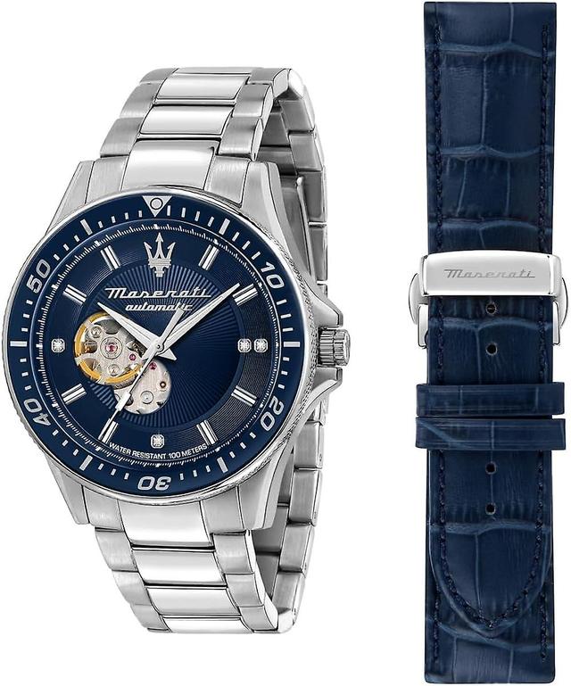 Maserati Mens Watch R8823140007 Blue on Productcaster.