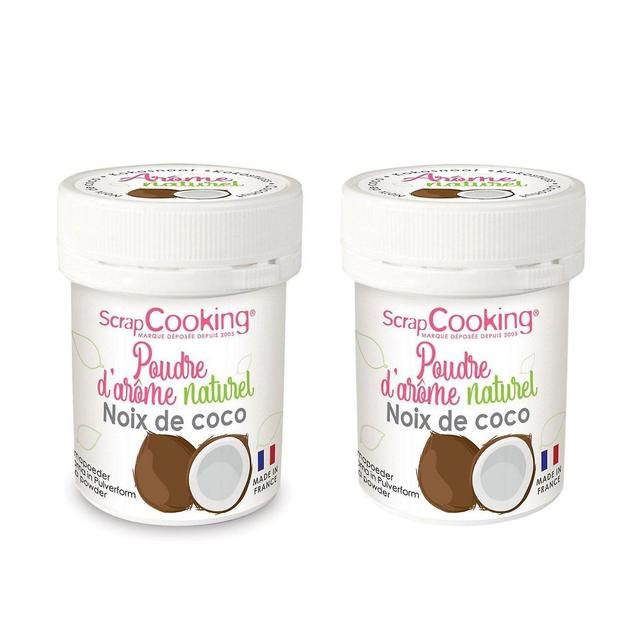 ScrapCooking Natural food flavoring powder 30 g - coconut 5,5 x 4 x 4 cm on Productcaster.