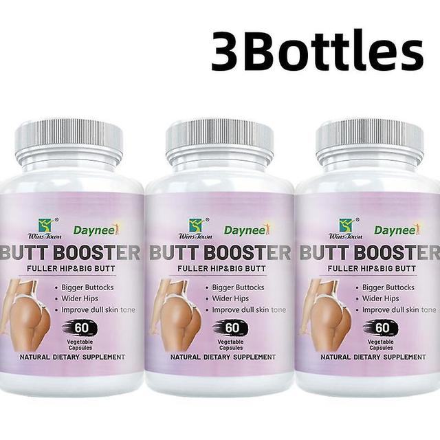 Capsule di potenziamento dell'anca - Big Butt Booster, pillole per l'ingrandimento dei fianchi 3Bottles on Productcaster.