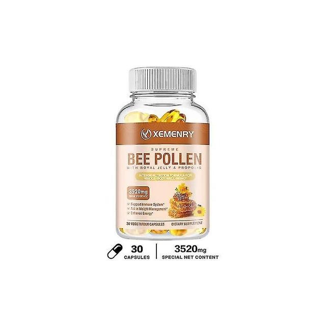 Vorallme Bee Pollen 3520 Mg 120 Vegetarian Capsules 30 Capsules on Productcaster.