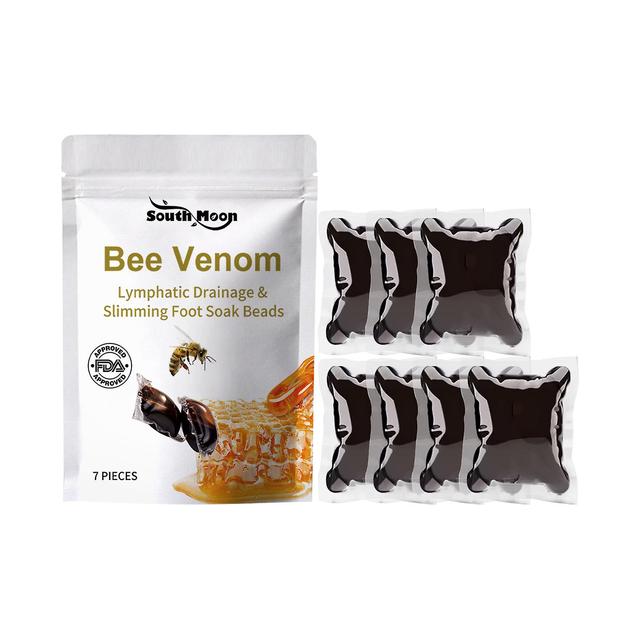 Natural Herbal BeeVenom Foot Soak Beads Relieve Physical Tiredness Foot Bath Beads for Women Female 1 Bag on Productcaster.