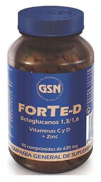 GSN Forte D Betaglukaner + Vit + sink 90 enheter on Productcaster.