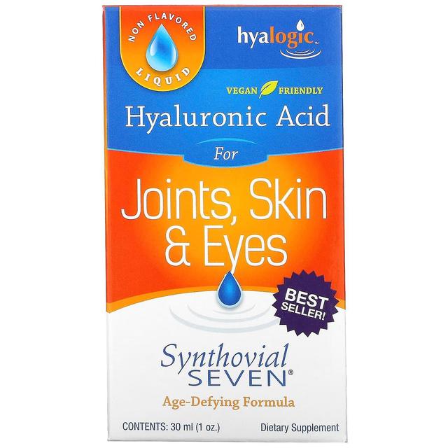 Hyalogic LLC, Hyaluronsyre, Synthovial Seven, 1 oz (30 ml) on Productcaster.