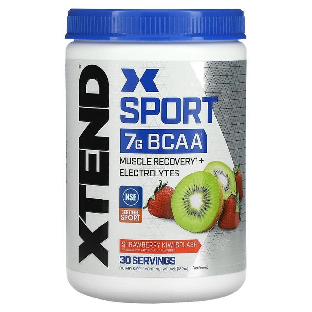 Xtend, Sport, 7G BCAA, Strawberry Kiwi Splash, 12.2 oz (345 g) on Productcaster.