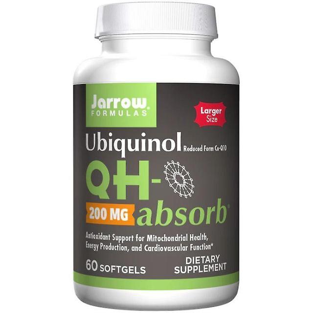 Jarrow Formulas Jarrow Fórmulas Ubiquinol QHabsorb 200mg Softgels 60 on Productcaster.