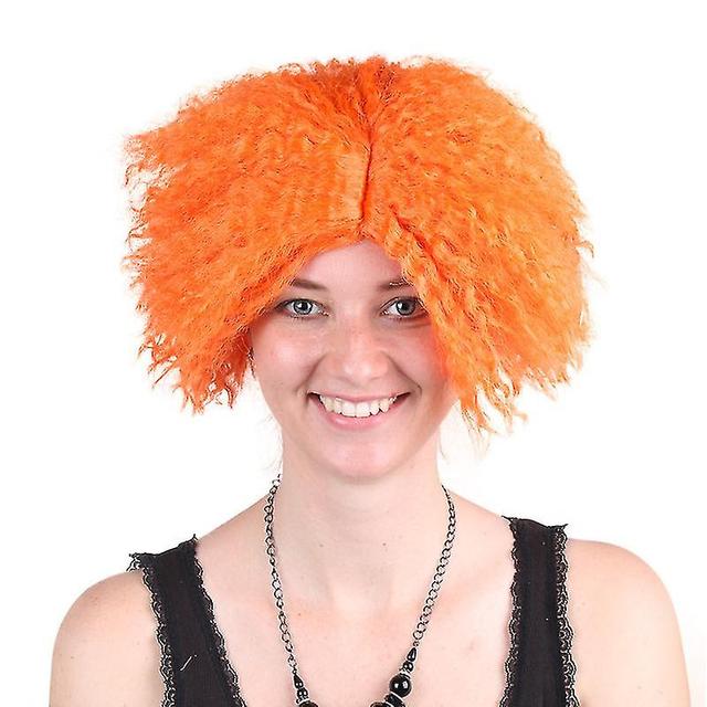 Dutch King's Day Orange Wig Buy 1 Get 3 on Productcaster.