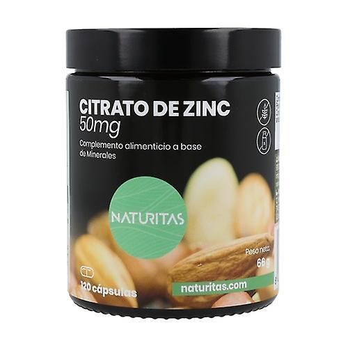 Naturitas Zinkcitrat 50mg 120 kapsler on Productcaster.