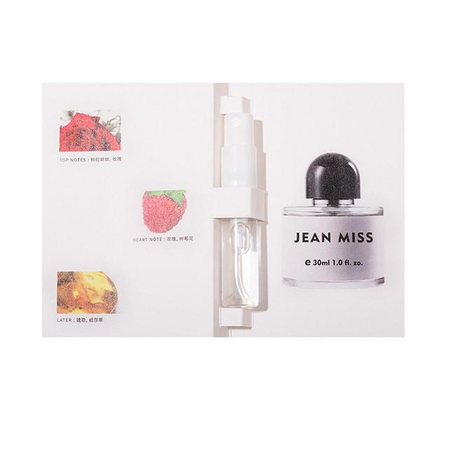 3ml Parfyme for menn og kvinner Varig Eau De Parfum Card Fragrance Unmanned area rose on Productcaster.