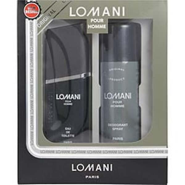 LOMANI by Lomani EDT SPRAY 3.3 OZ & DEODORANT SPRAY 6.6 OZ For Men on Productcaster.