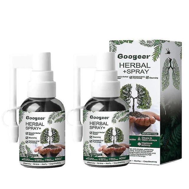 Platinum Chang 2x Respinature Herbal Lung Cleanse Mist-krachtige Longondersteuning, Herbal Care Essence on Productcaster.