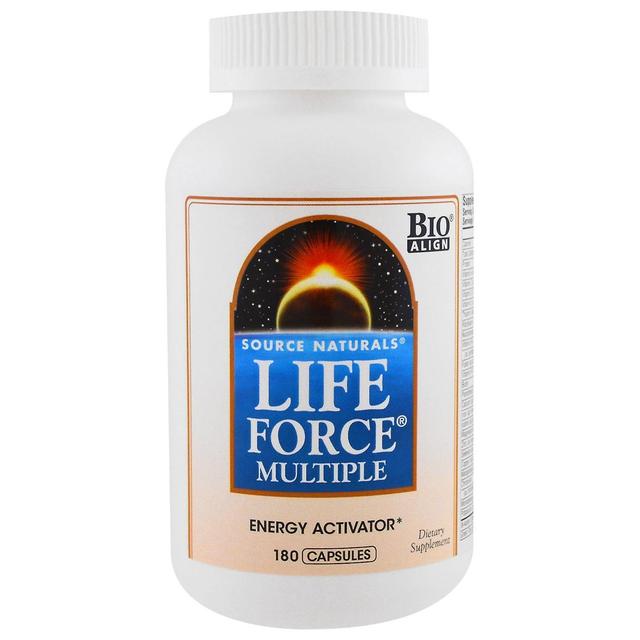 Source Naturals Fonte Natural, Força Vital Múltipla, 180 Cápsulas on Productcaster.