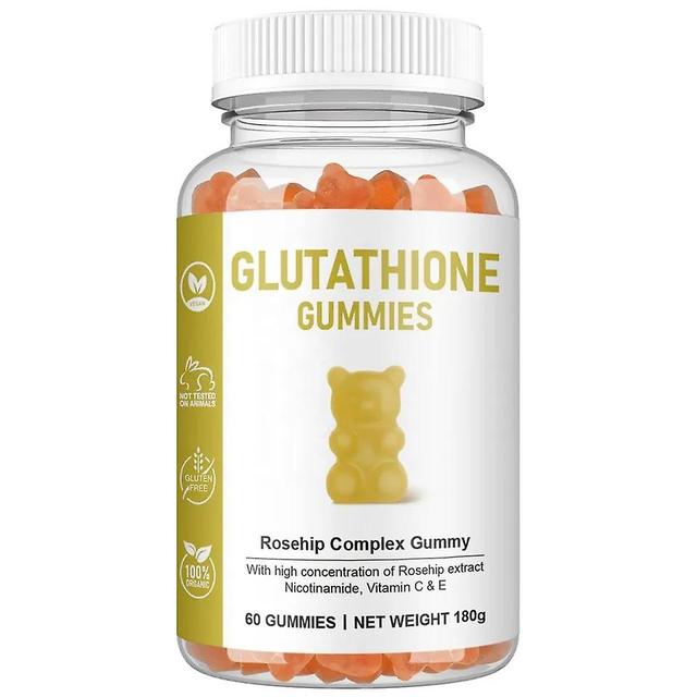 Glutathione Gummies With Rose Hips, Niacinamide And Vitamins on Productcaster.