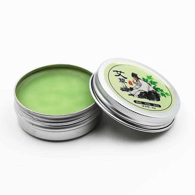 Schan Kugen Cooling Oil Wormwood Ointment Moxa Moxibustion Cream Balm Anti Motion Itching Chinese Medical Herbal Plaster on Productcaster.