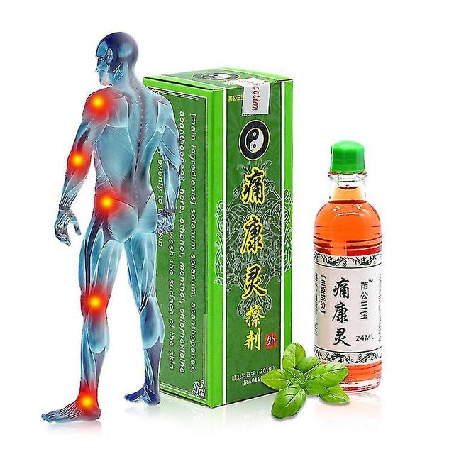 Zsecv Rheumatism Muscle Pain Treatment Chinese Herbal Medicine Tong Kang Ling Liquid Smoke Oil Pain Relief Oil 1PC on Productcaster.