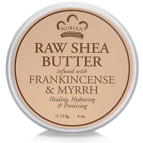 Nubian Heritage Raw Shea Butter Infused With Frankincense and Myrrh, 4 OZ (Pack of 1) on Productcaster.