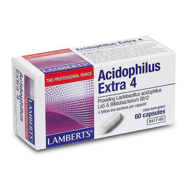 Lamberts Acidophilus Extra 4 Kapseln 60 (8417-60) on Productcaster.