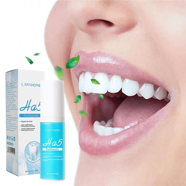 unbrand HA5 Hyaluronic Serum Hyaluronic toothpaste for Health Supports Hydration Promotes Saliva Production Supports Healthier And Soft Tissue A on Productcaster.