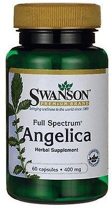 Swanson Spettro Completo Angelica 400 mg 60 capsule BI7228 on Productcaster.