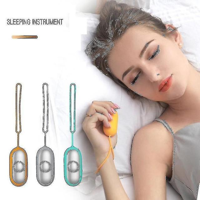 USB rechargeable microcurrent sleep maintenance sleep aid decompressor hypnosis device massager oran on Productcaster.