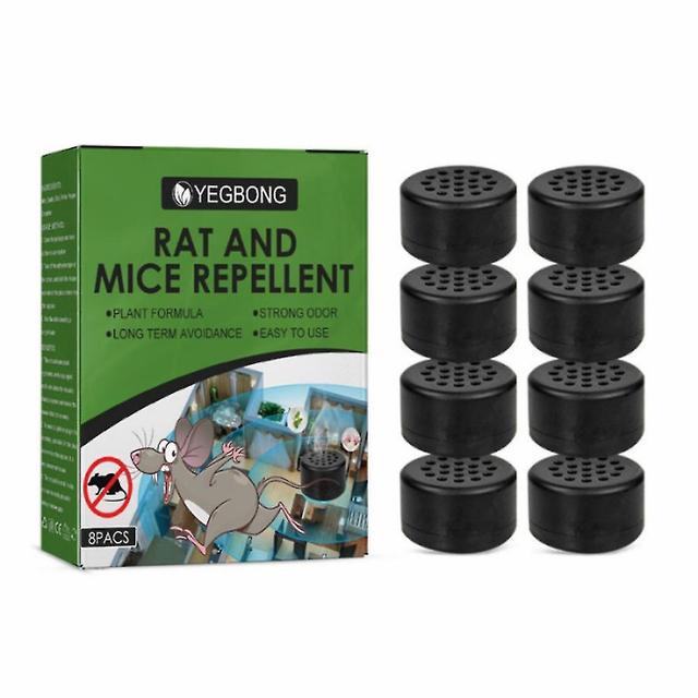 8/16/24pcs Mouse Evitação Pílula Motor do carro Outdoor Home Indoor Mouse Nemesis Pill 8PCS on Productcaster.