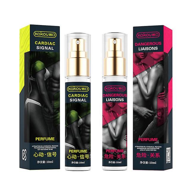 2pcs 100% Sex Pheromone Intimate Partner Perfume Spray For Women men man and woman on Productcaster.