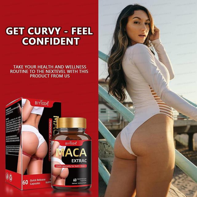 Buttock Butt Maca Capsule, Big Enhancer, Glute Boost Supplement on Productcaster.