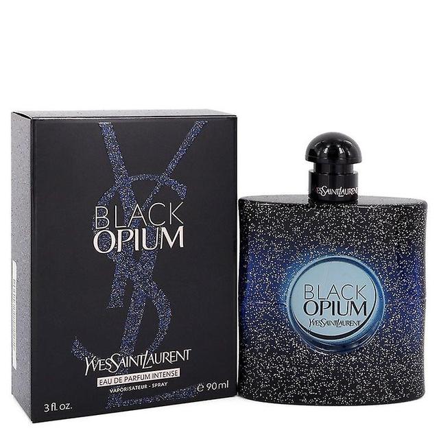 Black Opium Intense Eau De Parfum Spray By Yves Saint Laurent 3 oz Eau De Parfum Spray on Productcaster.