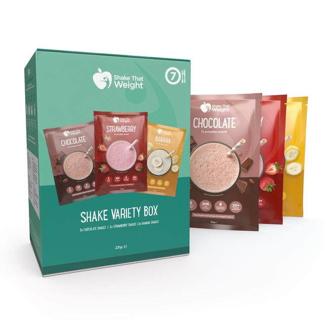 Shake That Weight Variety Shake Box – 7 Meals on Productcaster.