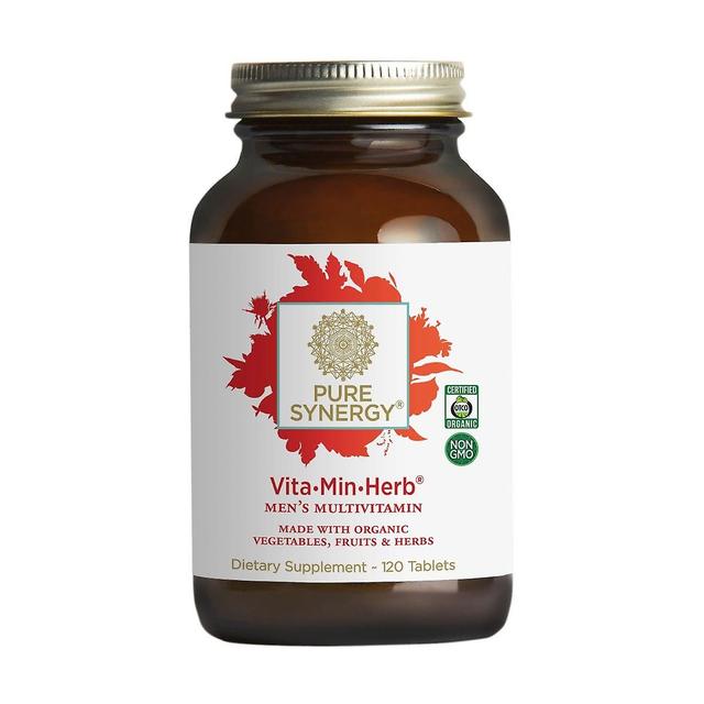 The Synergy Company Pure Synergy Vita.Min.Herb Herren Multivitamin 120 Tabletten on Productcaster.