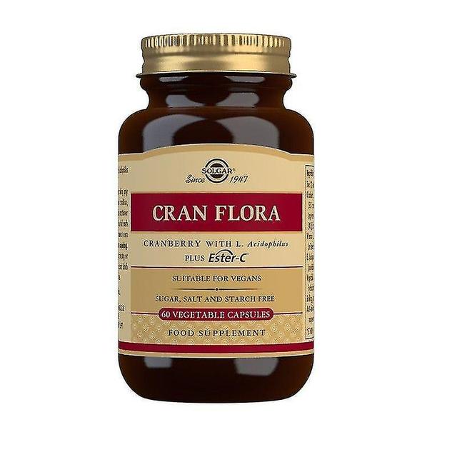 Solgar Cran Flora mit Probiotika plus Ester-c-Tabletten 60 (12536480) on Productcaster.