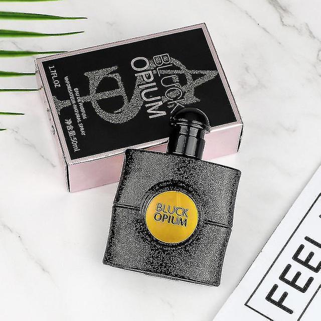 Flower Story Women's Perfume Set Eau De Liberty Black Opium Reversed Paris Perfume DXR127 Black Crow 50ml on Productcaster.