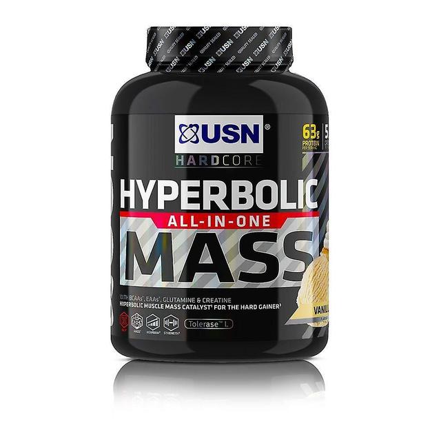 USN Hyperbolic Muscle Gainer - High Protein Creatine & Carbohydrates - 2kg Vanilla on Productcaster.