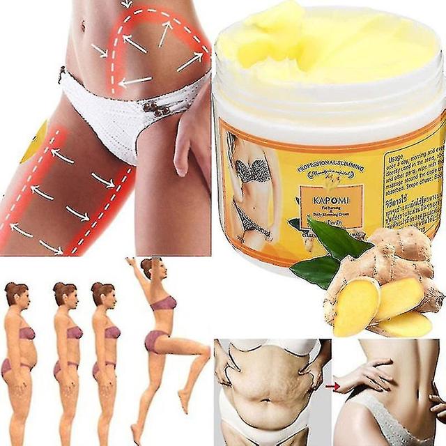 10g/20g/30g/50g Ginger Fat Burning Cream Fat Loss Slimming Slimming Body Slimmin on Productcaster.