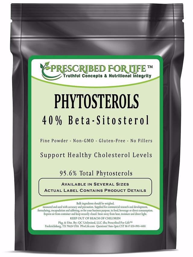 Prescribed For Life Beta sit isterol-40% + beta sit isterols polvere fine Estratto-fitosterolo naturale 2 kg (4.4 lb) on Productcaster.