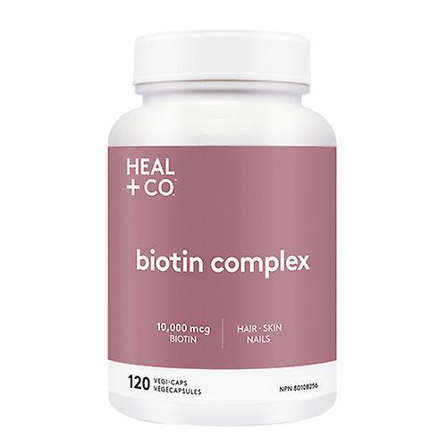 Heal + Co. Heal + Co. Complejo de biotina, 120 VegCaps on Productcaster.