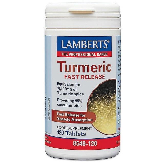 Lamberts Turmeric Fast Release Tablets 120 (8548-120) on Productcaster.