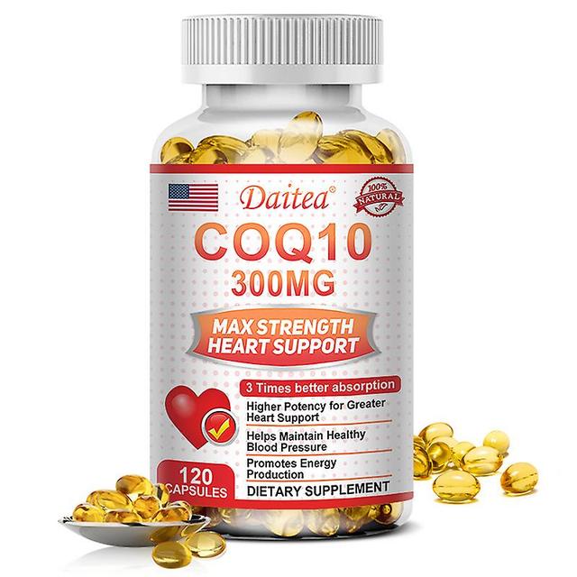 Vorallme Coq10 Helps With Heart Support,maintains Healthy Blood Pressure,supports Heart Health And Function,improves Energy Endurance 120 count-1 b... on Productcaster.