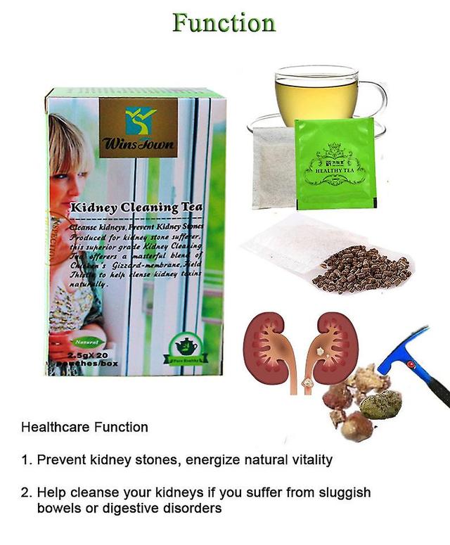 Chá detox de limpeza renal suporta peso saudável, ajuda a reduzir o inchaço e fornece energia natural on Productcaster.