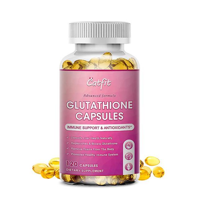 Visgaler Glutathione Whitening Capsules Antioxidant Anti-aging Immune System Health Supports Body Detoxification Beauty Health 120 pcs on Productcaster.