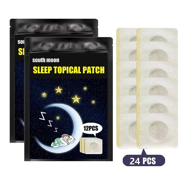 24pcs Sleep Patches Insomnia Sleep Aid Patch Decompression Improve Sleeping Plaster For Good Sleep At Home on Productcaster.