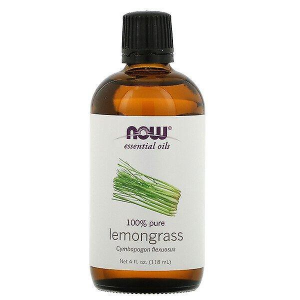 Now Foods, Essential Oils, Lemongrass, 4 fl oz (118 ml) on Productcaster.