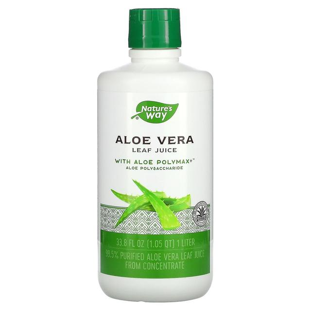 Nature's Way, Aloe Vera Leaf Juice, 33.8 fl oz (1 L) on Productcaster.