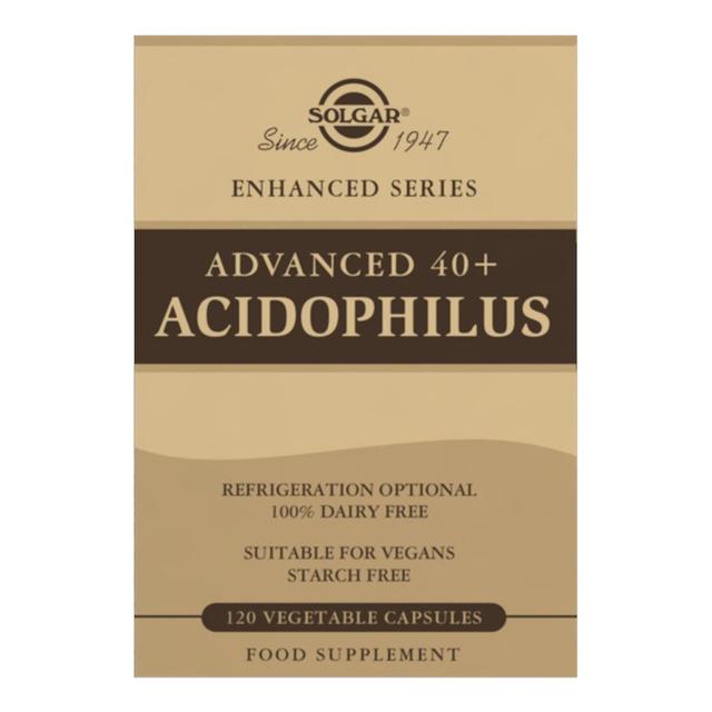 Solgar advanced 40+ acidophilus 120's on Productcaster.