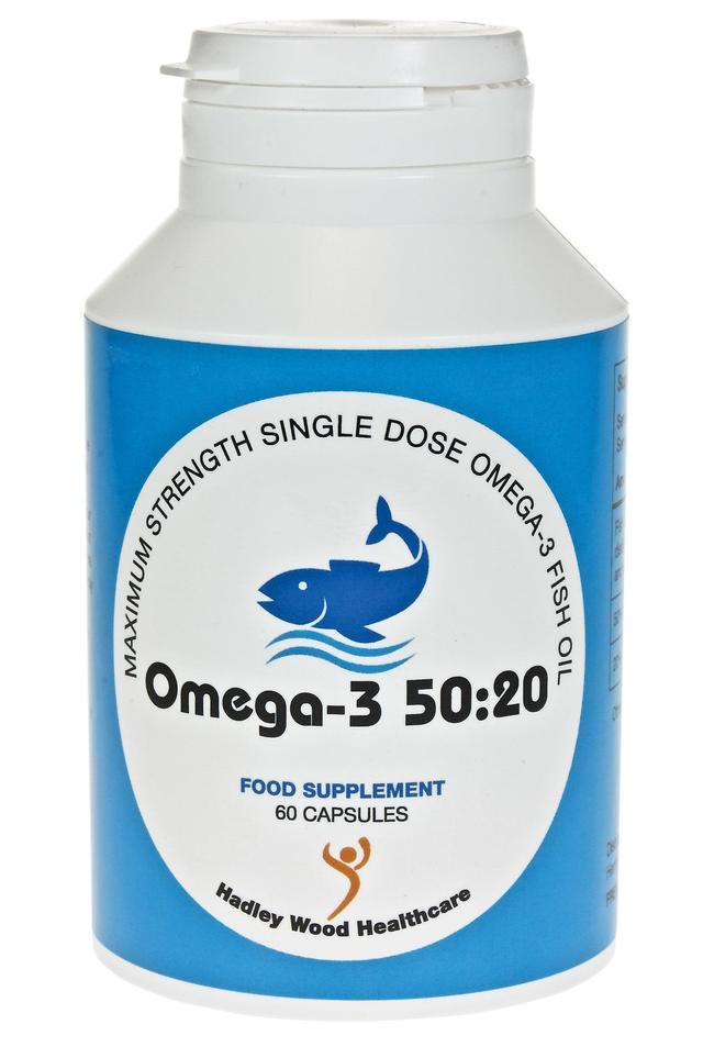 Hadley Wood Healthcare Hadley Holz Gesundheitswesen Omega-3 50:20 60er Jahre on Productcaster.