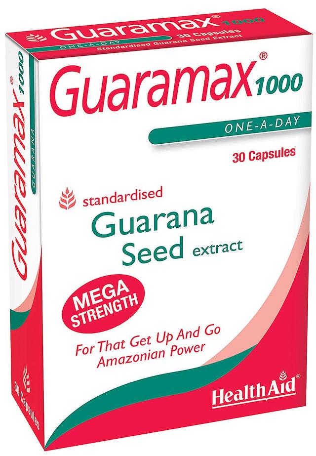 Health aid guaramax 1000 30's on Productcaster.