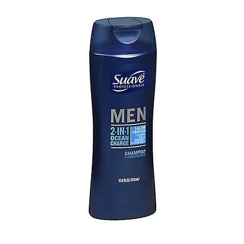 Suave 2 In 1 Shampoo+Conditioner For Men, 12.6 Oz (Pack of 1) on Productcaster.