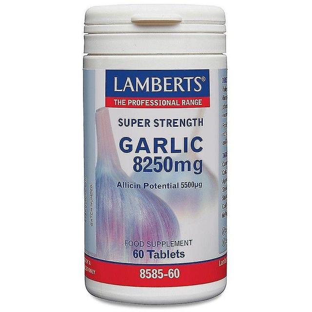 Lamberts Garlic 8250mg Tablets 60 (8585-60) on Productcaster.